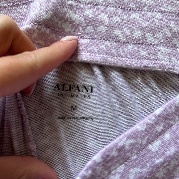 Alfani Intimates Pajama Set - Picture 5 of 9